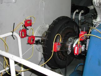 Dynamic shaft alignment - thermal growth measurement