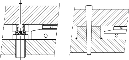 Alternatives for a dowel pin application